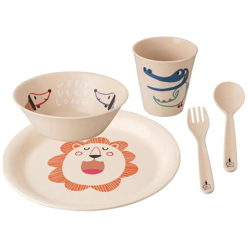 Kinder Geschirr-Set 4er-Set VERY VERY AT HOME