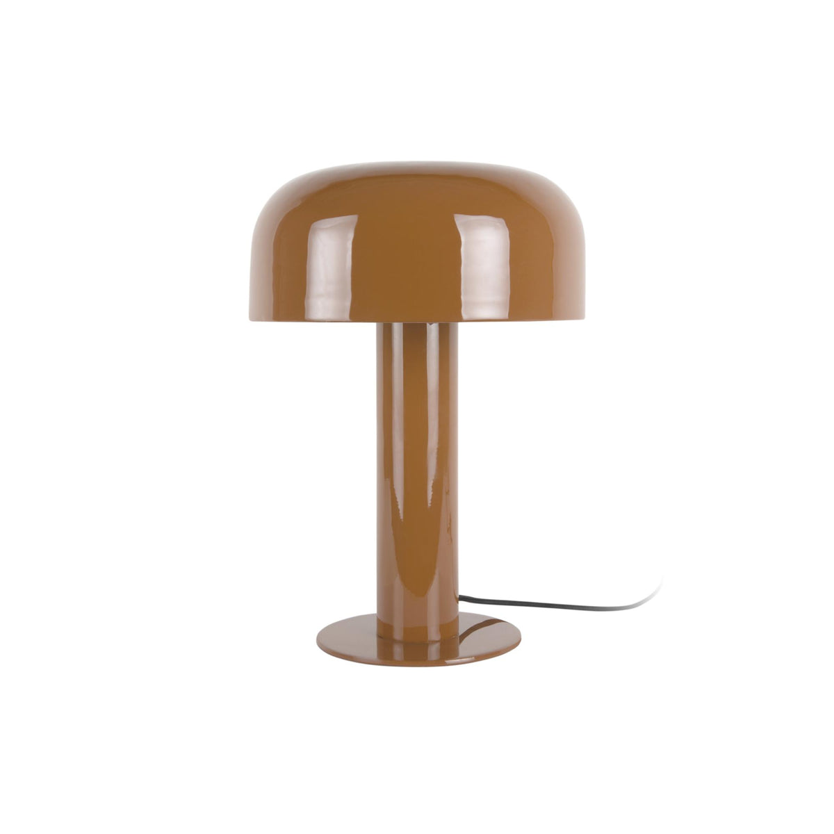 Leitmotiv tafellamp Fornido - bruin - 31x31x42cm - Paddenstoellamp