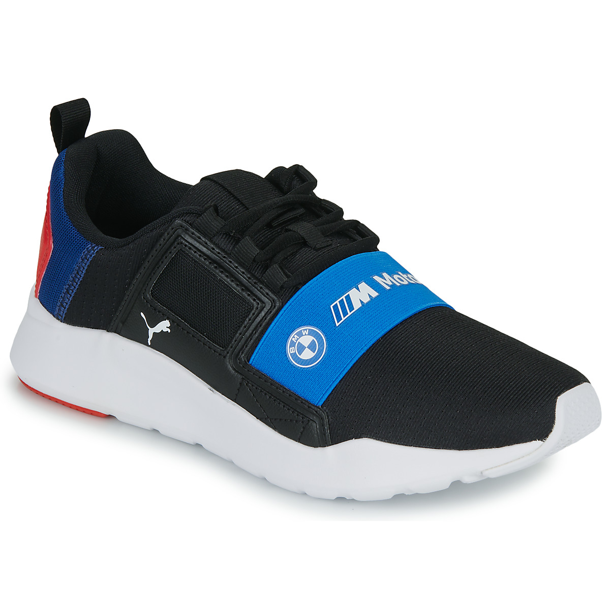 Puma - WIRED RUN - Black / Blue / Red