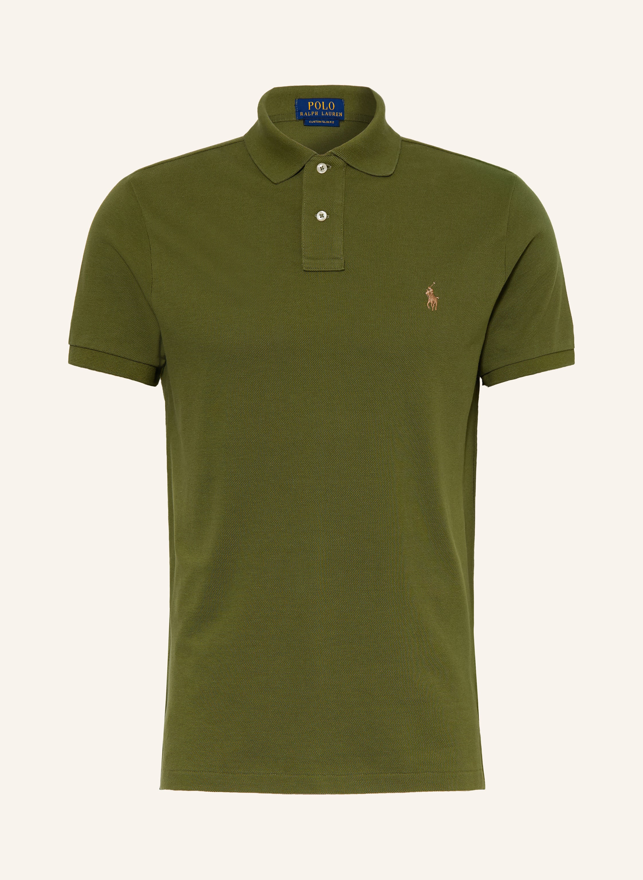POLO RALPH LAUREN Piqué-Poloshirt Custom Slim Fit