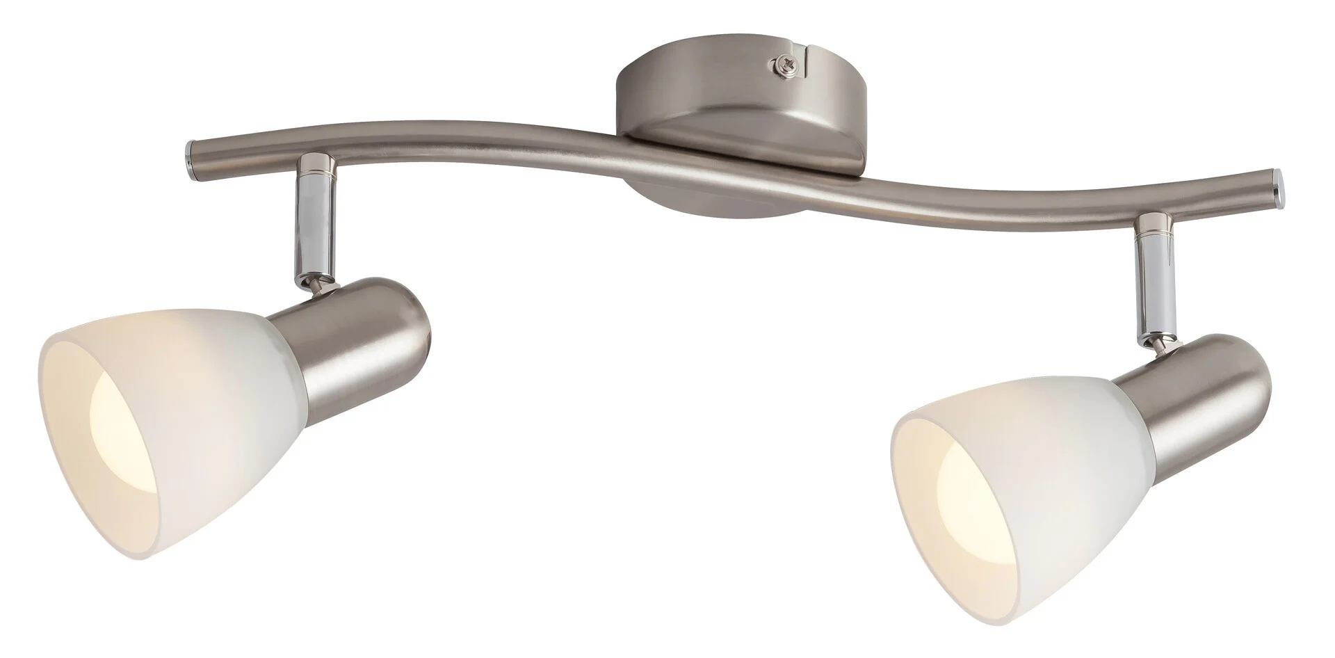 Spot listwa chrom satynowany-biały Soma 2xE14x15W wym:8x35x8cm IP20 Rabalux