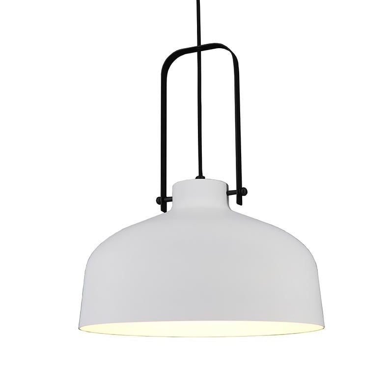 Artdelight hanglamp Mendoza - 1 lichts - 37.5 x 160  cm - wit