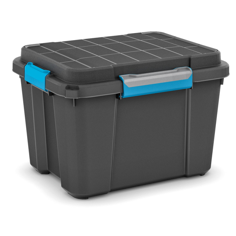 Box de rangement Scubabox noir et bleu 45 L KIS