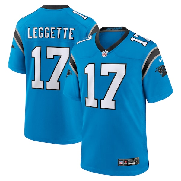 Xavier Legette Carolina Panthers Nike Alternate Game Jersey -  Blue
