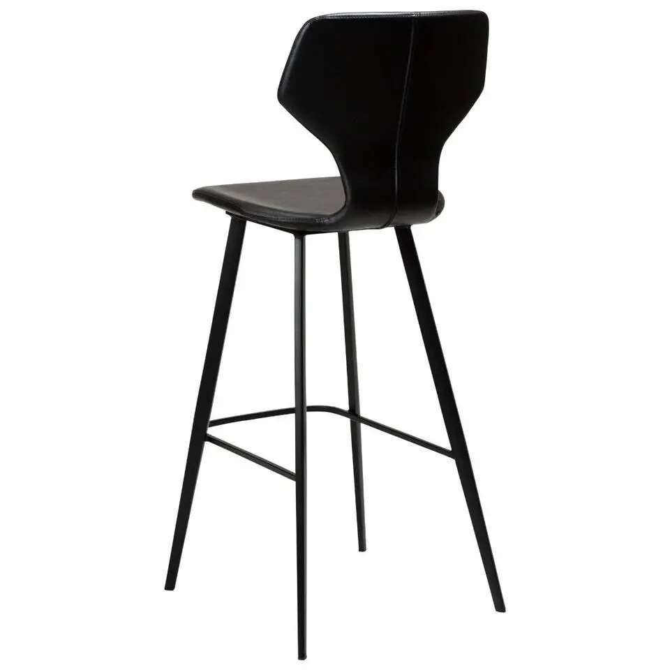 Hioshop SIT Dan-Form barstoel PU-kunstleer zwart