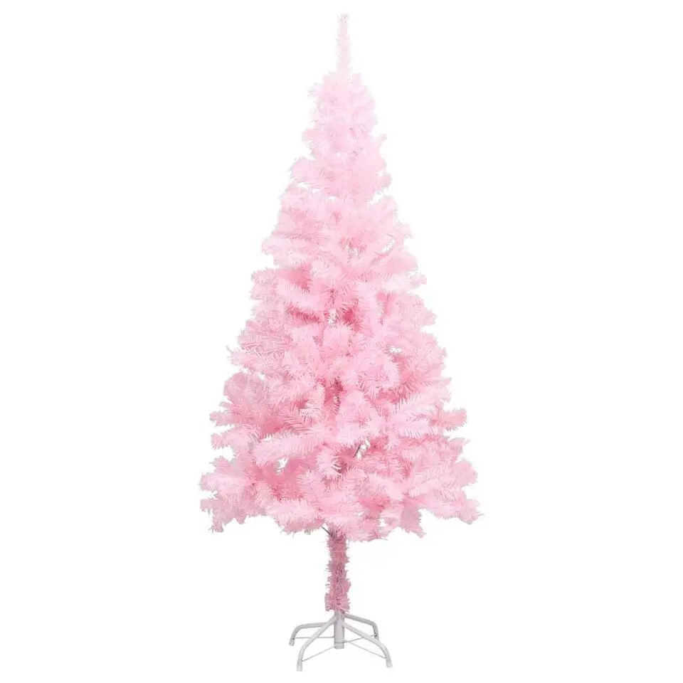 vidaXL - Kunstkerstboom - Roze - 150 x 75 cm