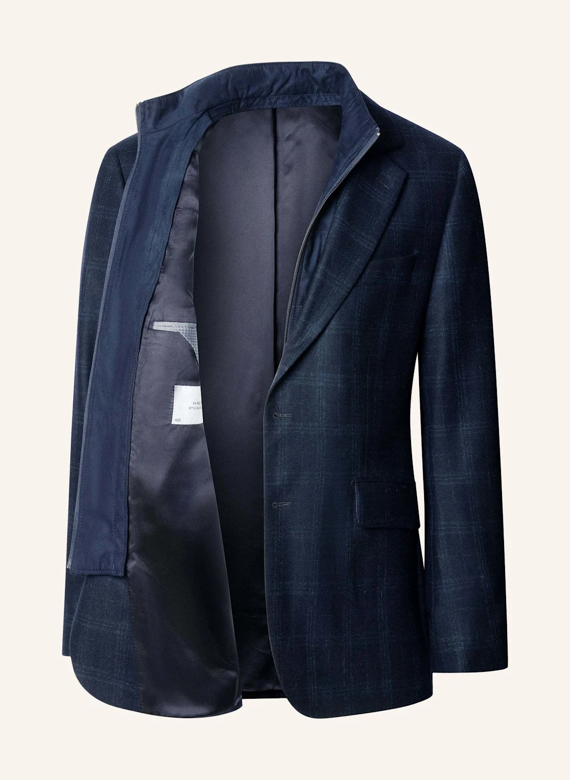 HACKETT LONDON Anzug SR BIB SUBTLE CHK