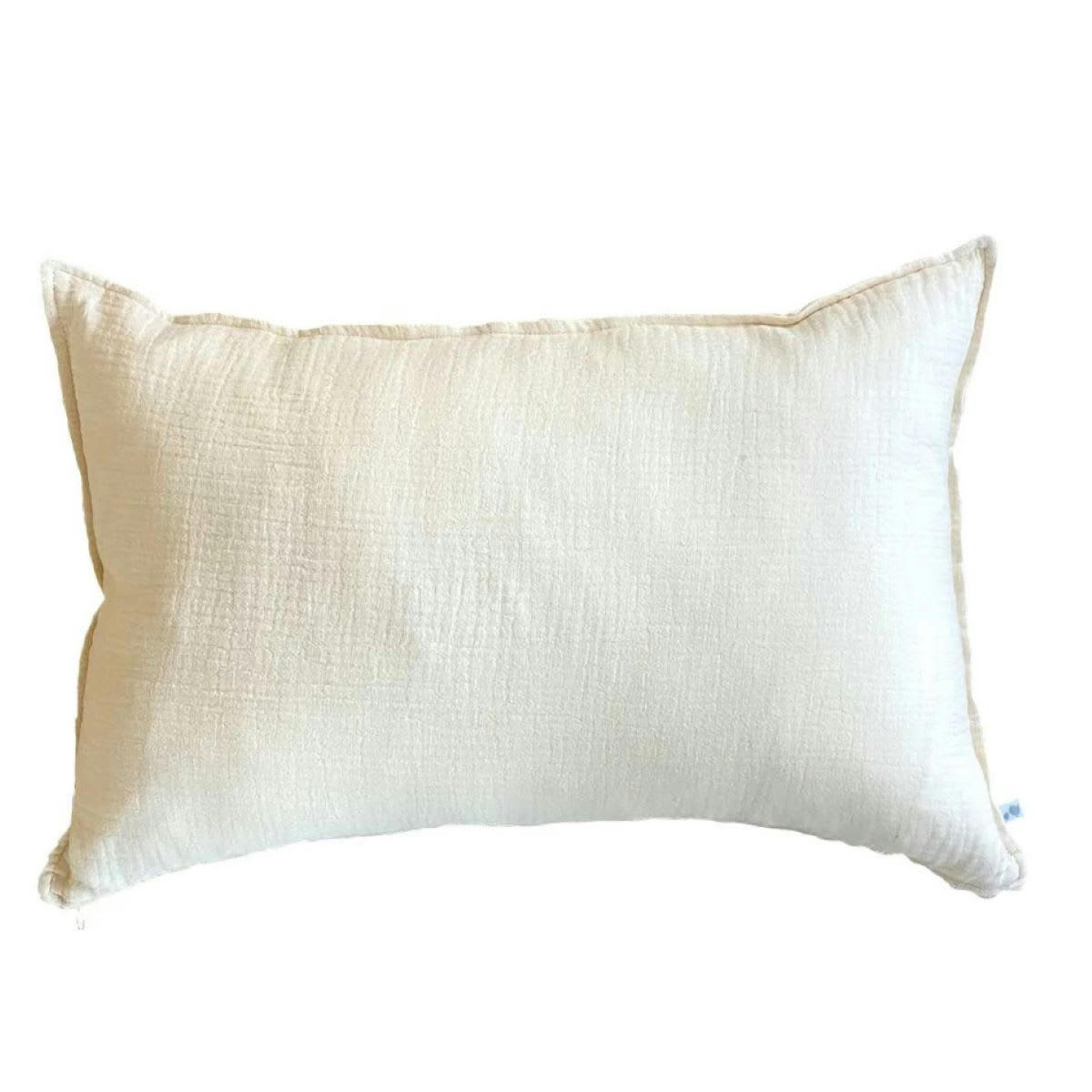- Coussin déco Ecru (30x50 cm)