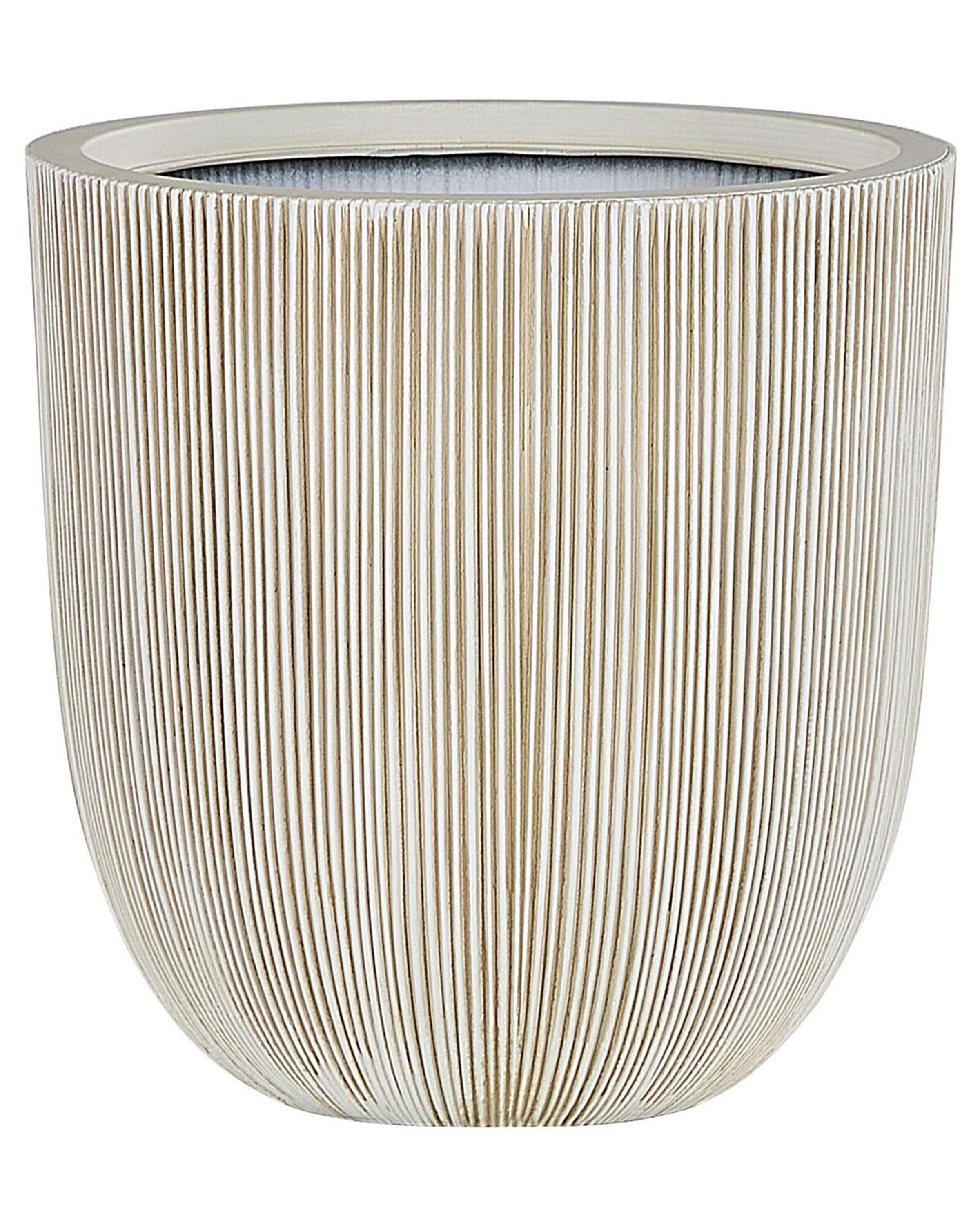 Plant Pot CHIOS 31 cm Beige