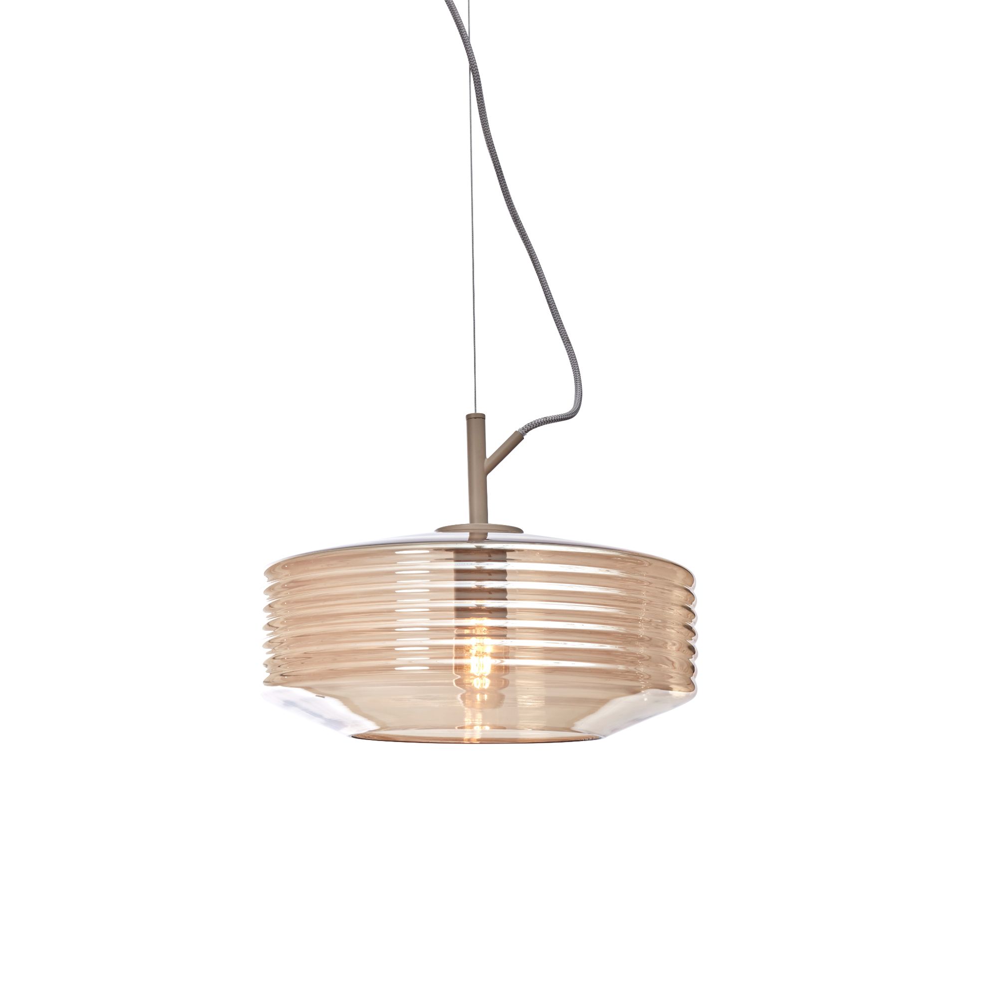 it's about RoMi hanglamp VERONA - bruin - Ø35cm