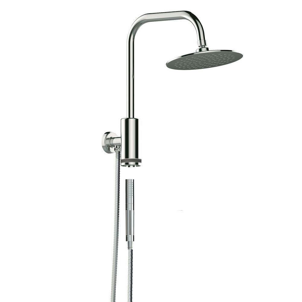 PULSE ShowerSpas Aquarius Rain Shower System with Handheld Shower Head, Brushed Nickel