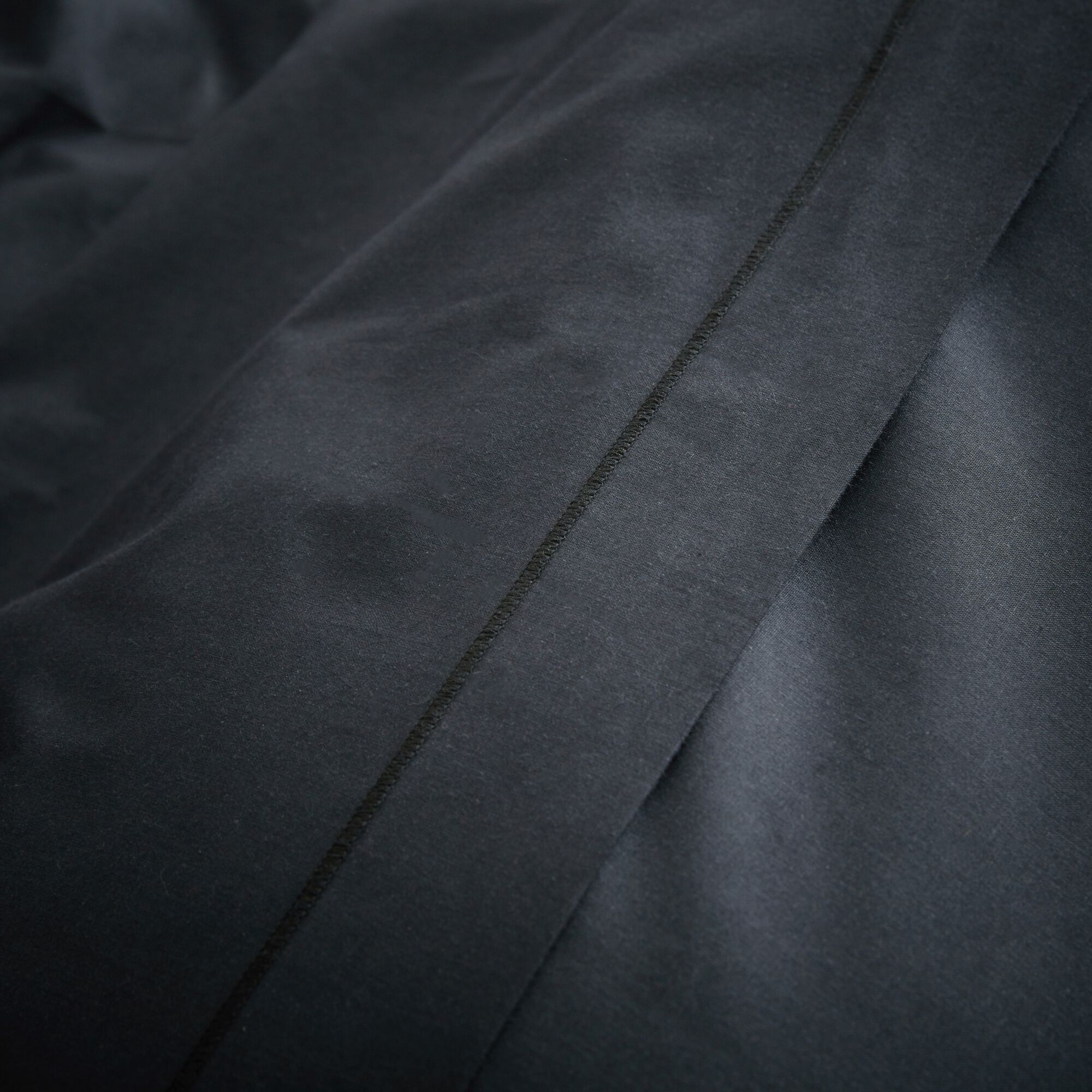 CALANQUES - Drap plat en coton 270x300cm - gris calabrun