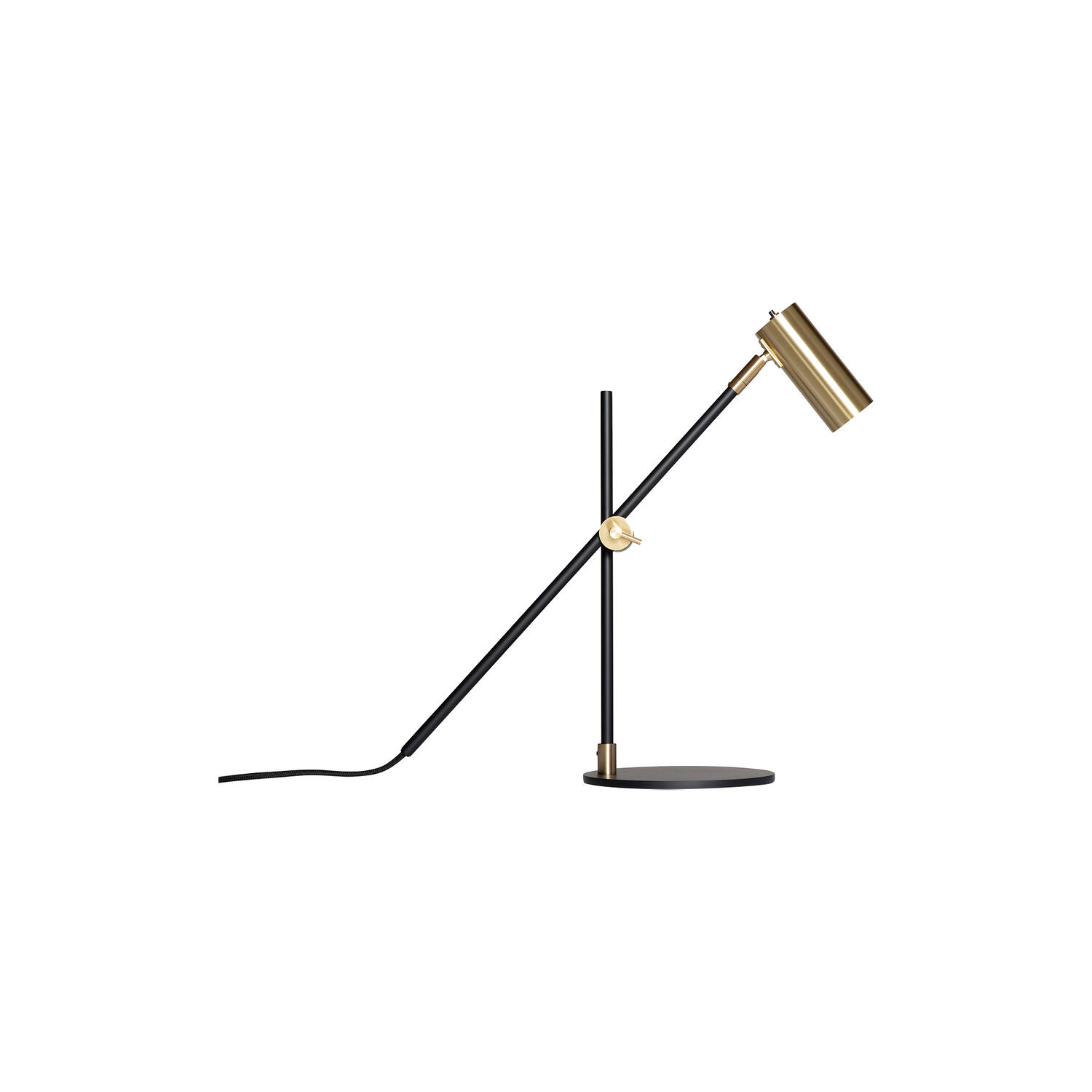 Lektor Desk Lamp, black/brass