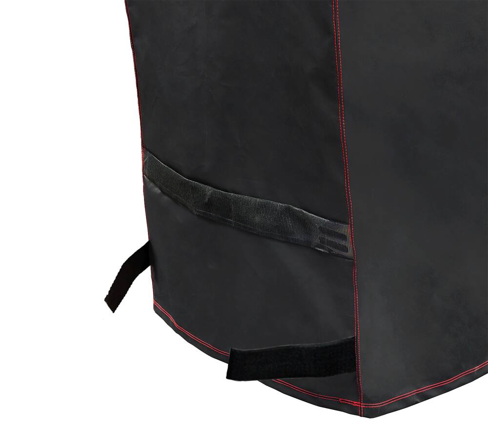 Dyna-Glo DGO1890BDC-D Wide Body Vertical Offset Charcoal Smoker & Grill Cover, Black