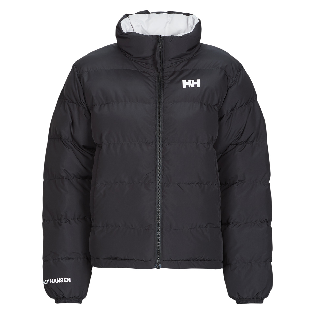 Helly Hansen - W YU 23 REVERSIBLE PUFFER - Black / White