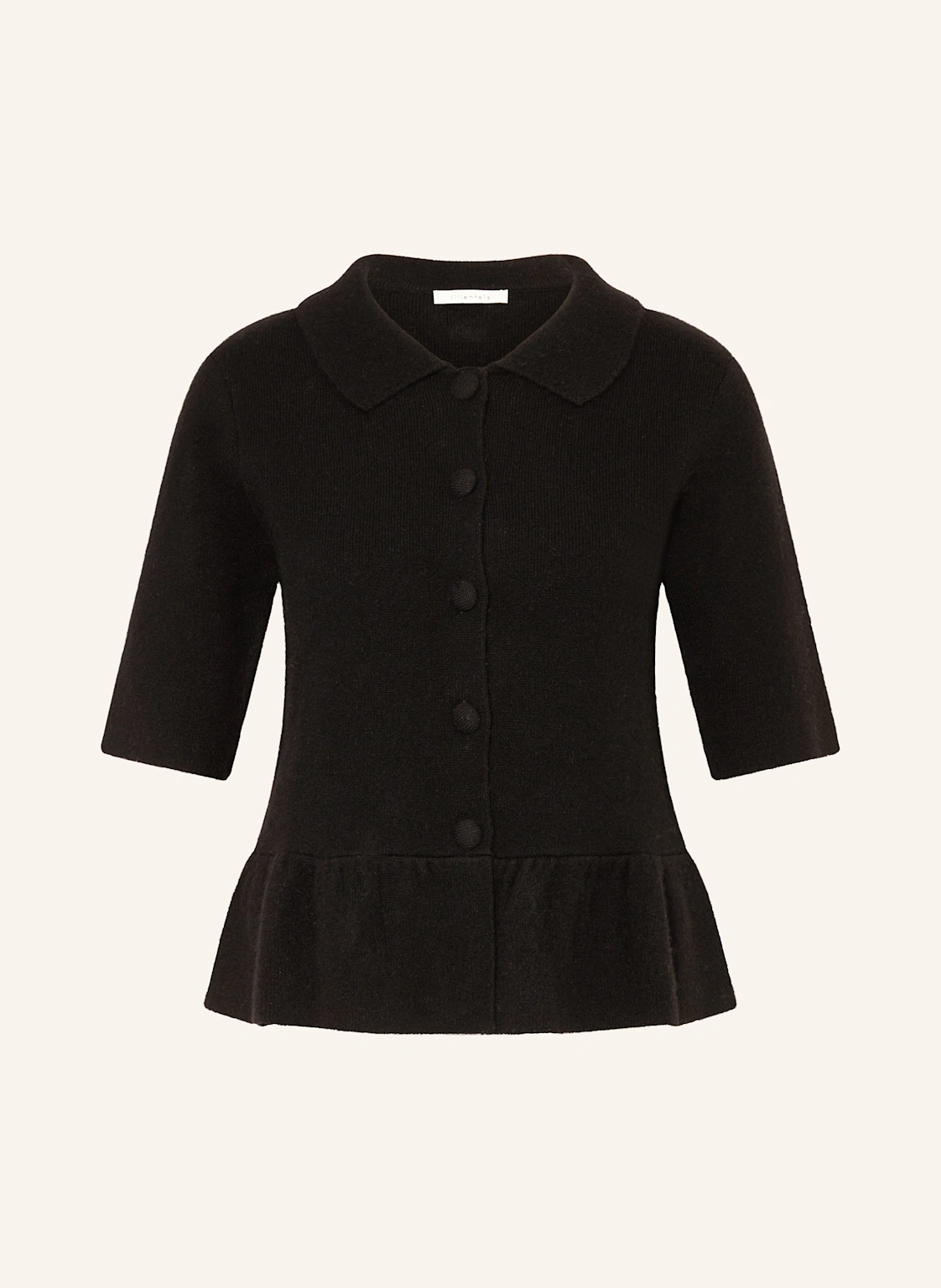 lilienfels Strickjacke mit 3/4-Arm und Cashmere