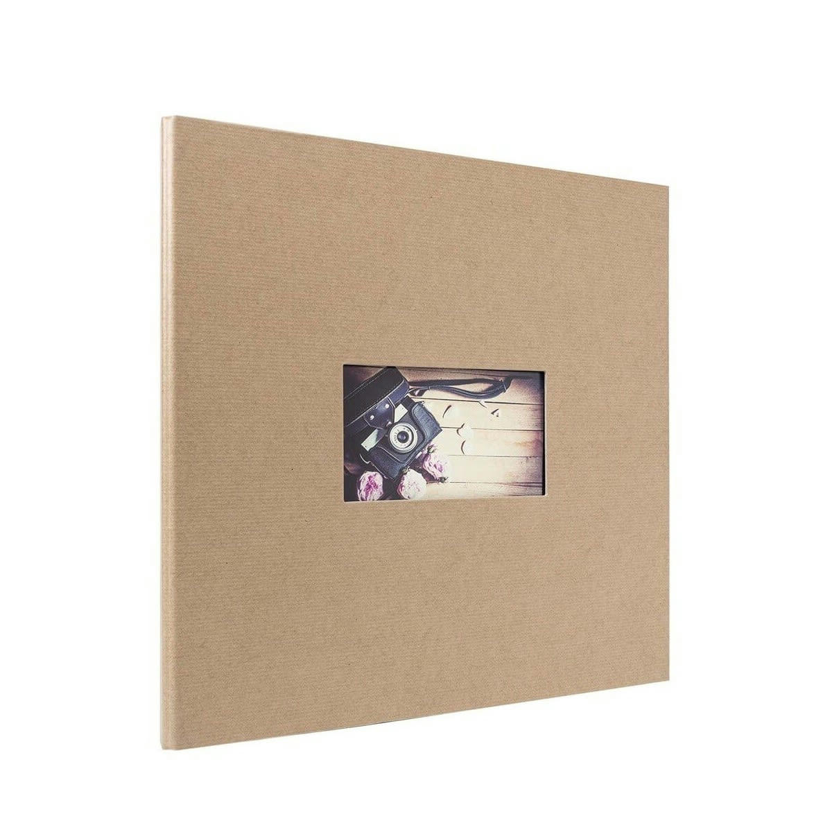 STUDIO - Album photo traditionnel kraft 60 pages 300 photos 10x15