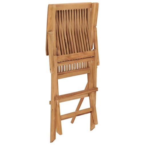 NNEVL Garden Chairs 8 pcs Solid Teak Wood