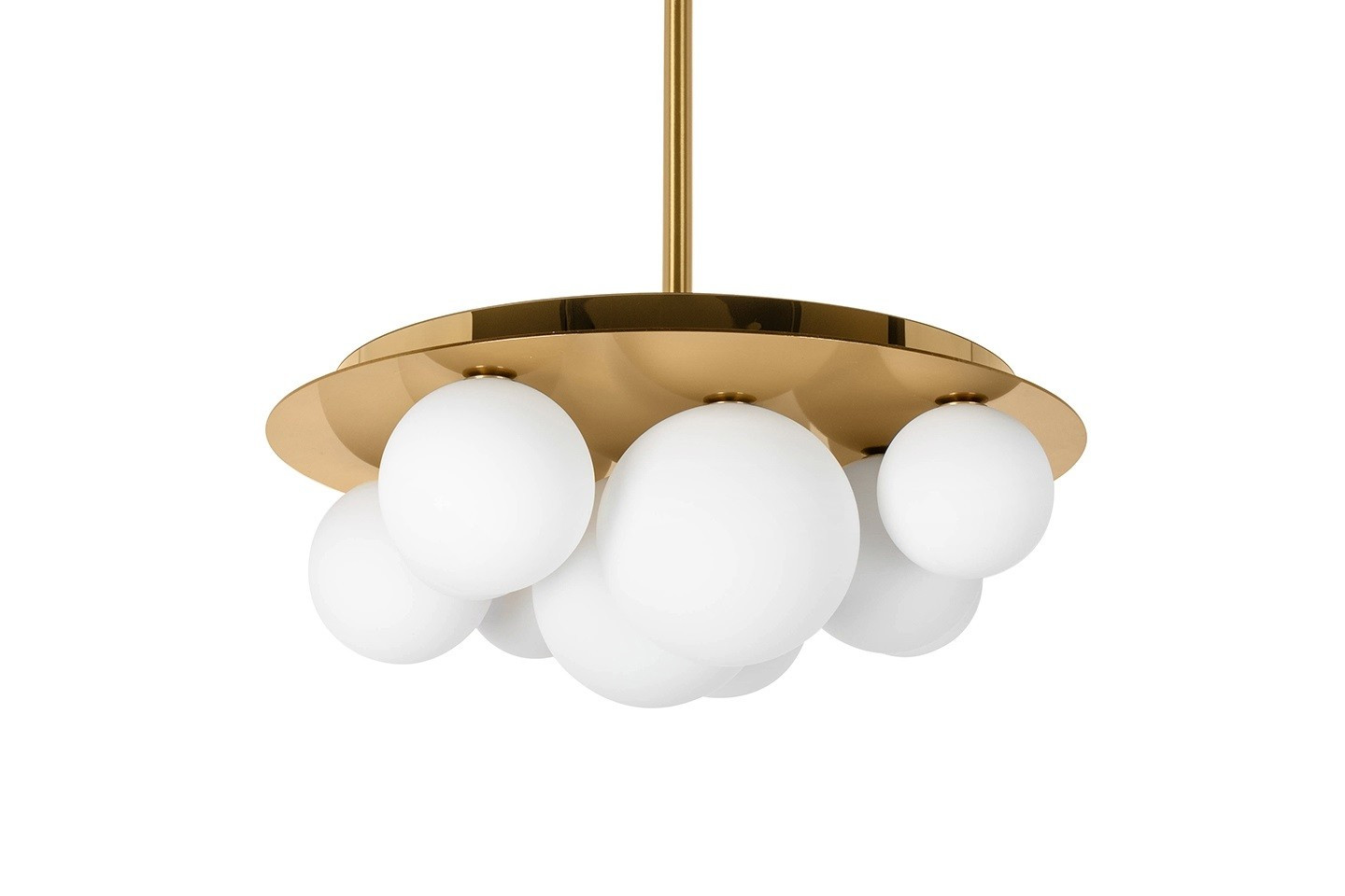 MOOSEE lampa wisząca BACARDI złota