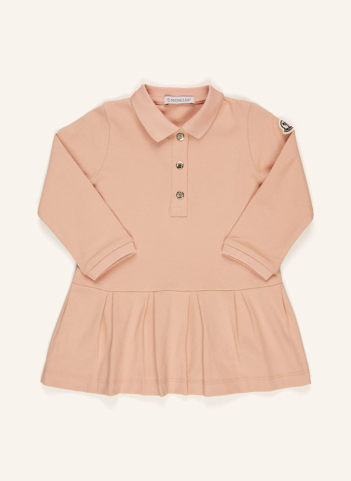 MONCLER enfant Piqué-Kleid
