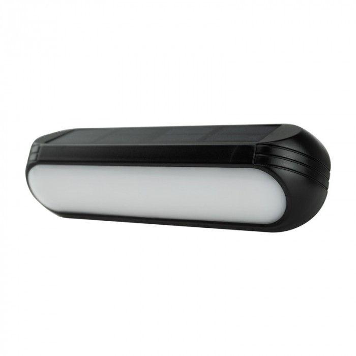 Kinkiet solarny zewnętrzny RGB   barwa biała Ecolight EC20115