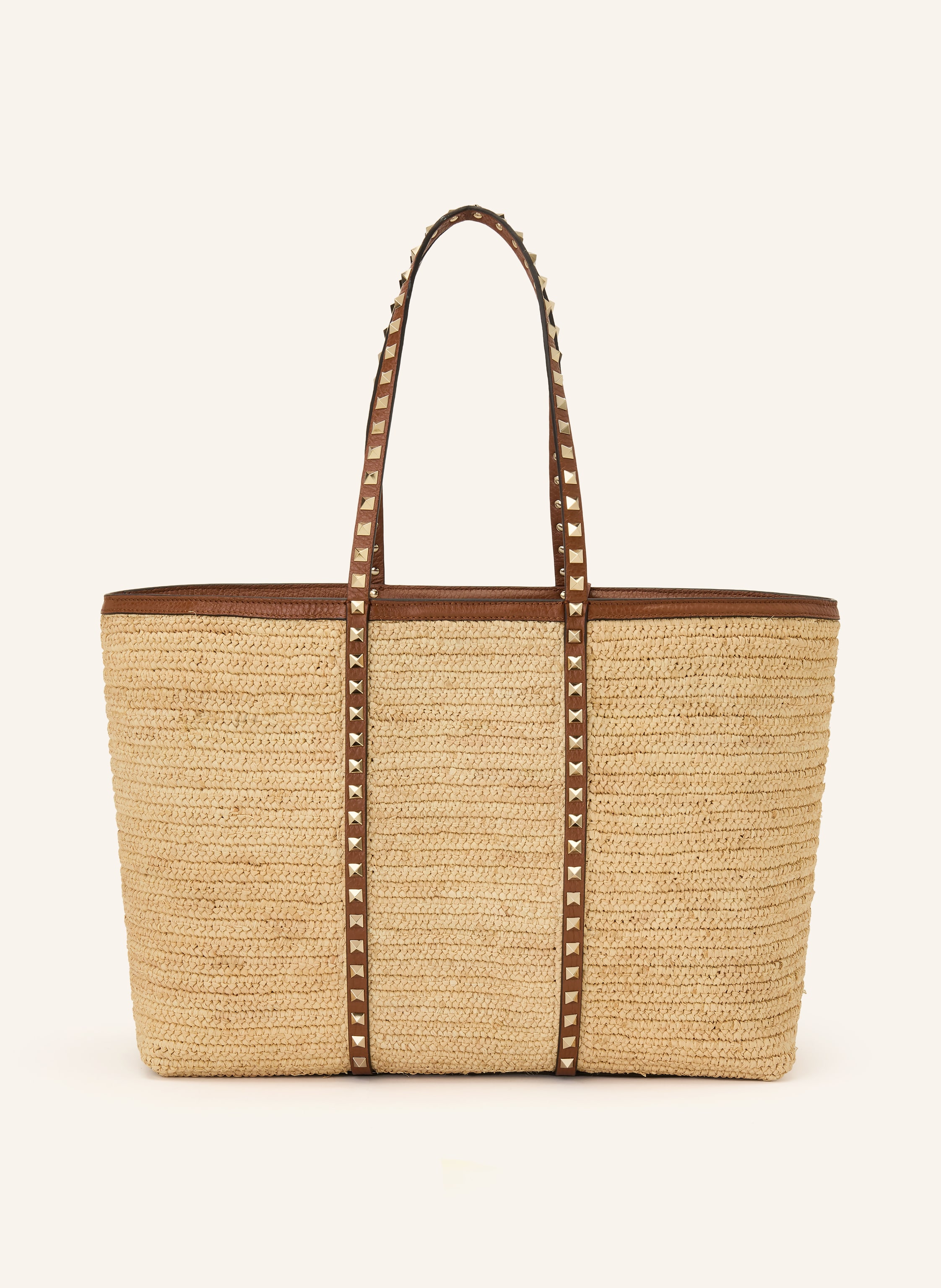 VALENTINO GARAVANI Shopper ROCKSTUD mit Pouch und Nieten
