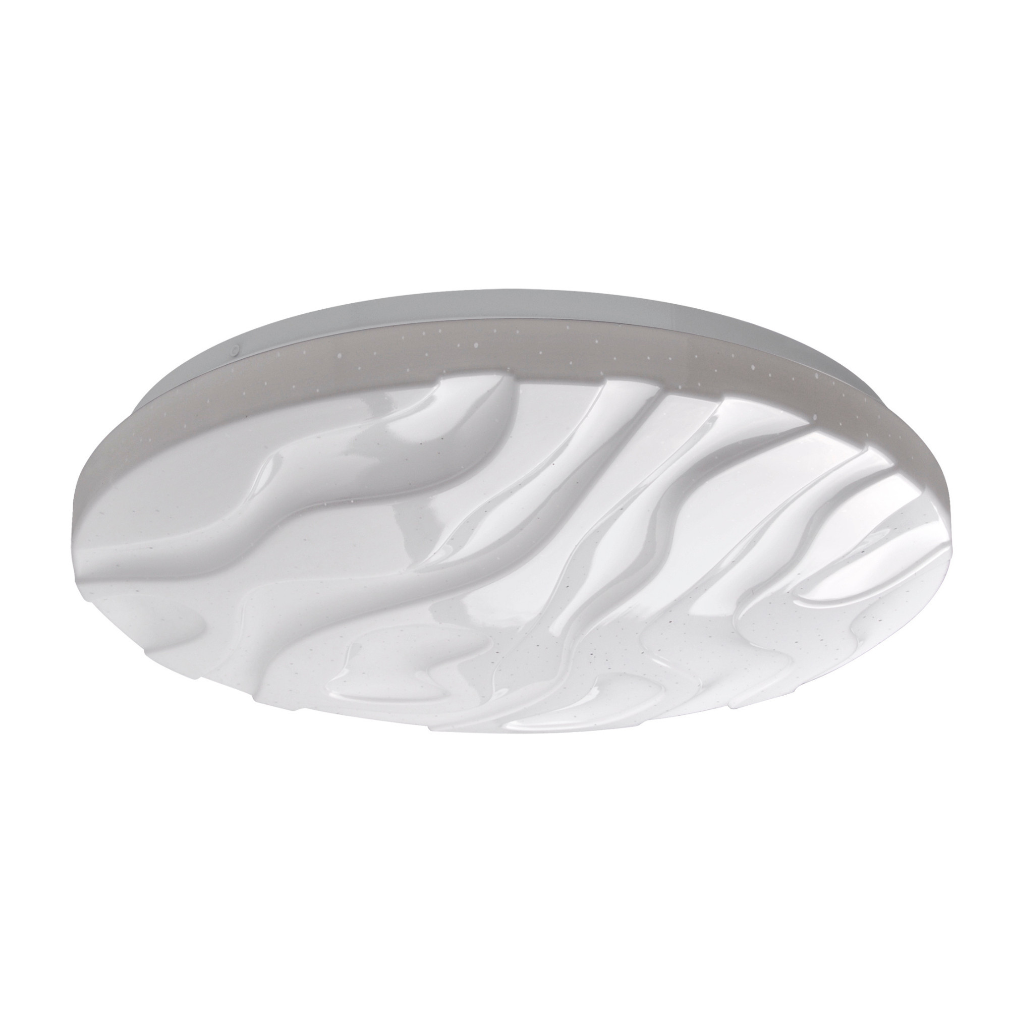 Plafon CLOUD okrągły biały LED 1x18W 33cm 1850lm IP44 Polux