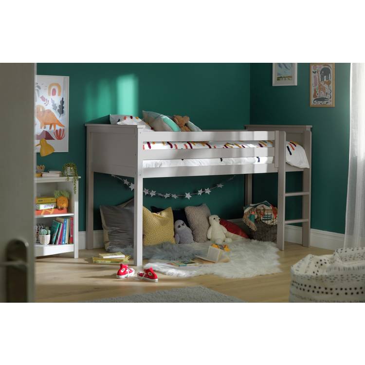 Habitat Brooklyn Mid Sleeper Bed Frame - Grey