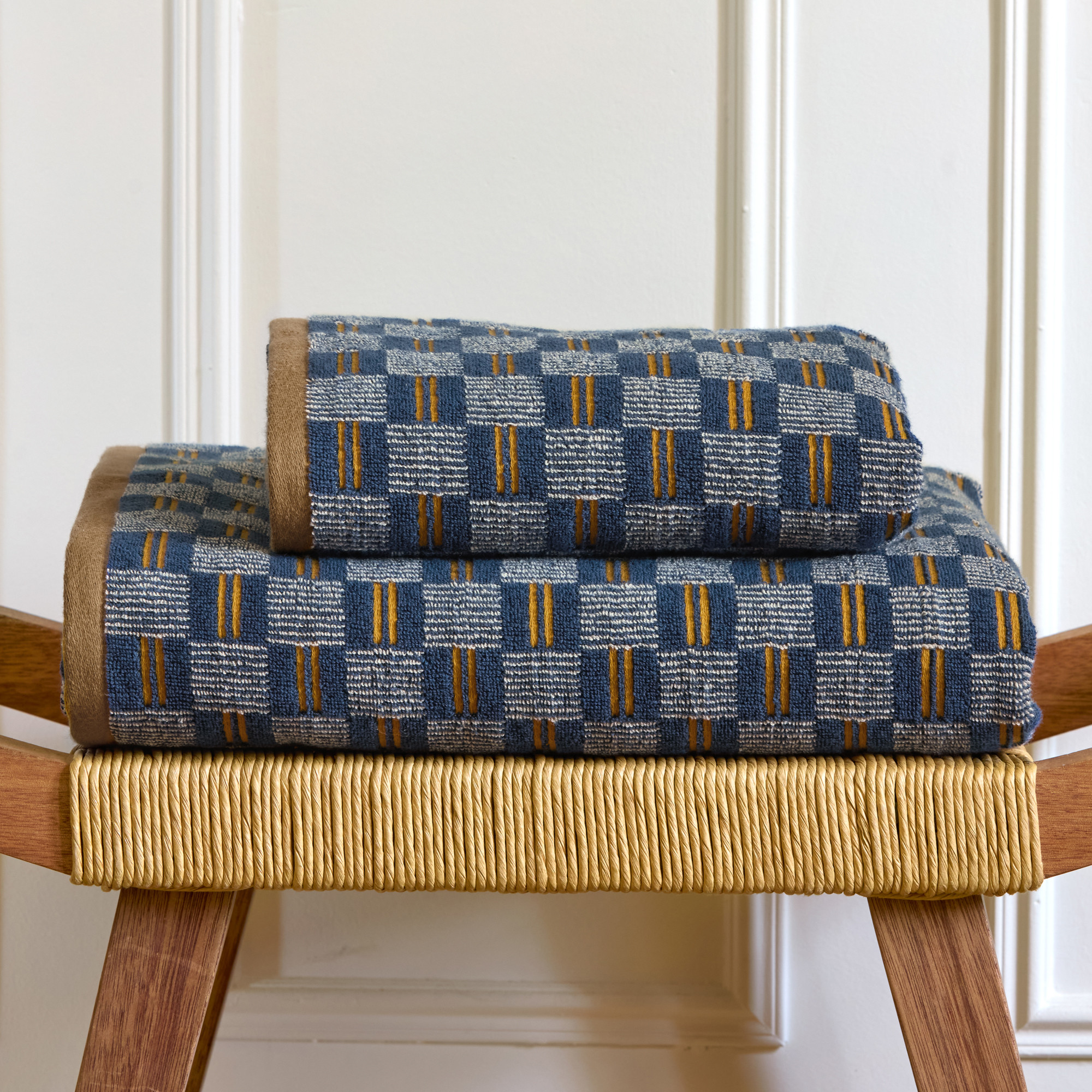 Serviette invité jacquardAu Chalet