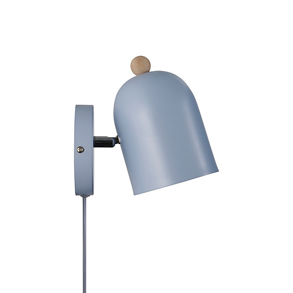 Applique murale GASTONMétal Bleu, H.19.5 - IP20 - E27 /Nordlux Intérieur