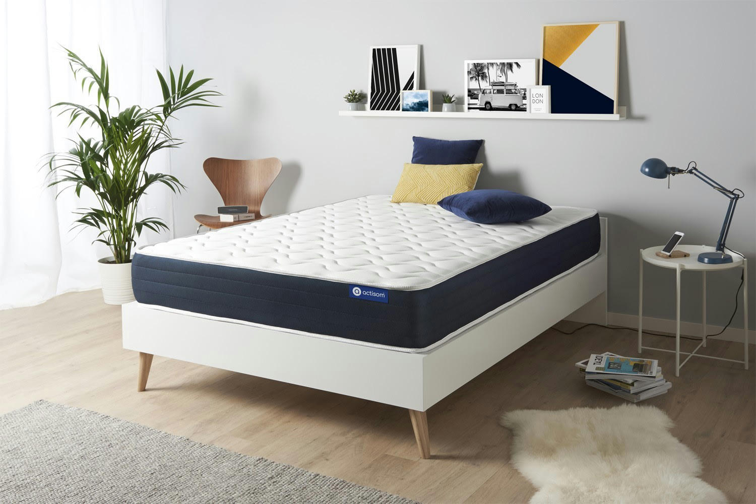 ACTIMEMO SLEEP - Matelas 140x200 cm Mémoire de forme