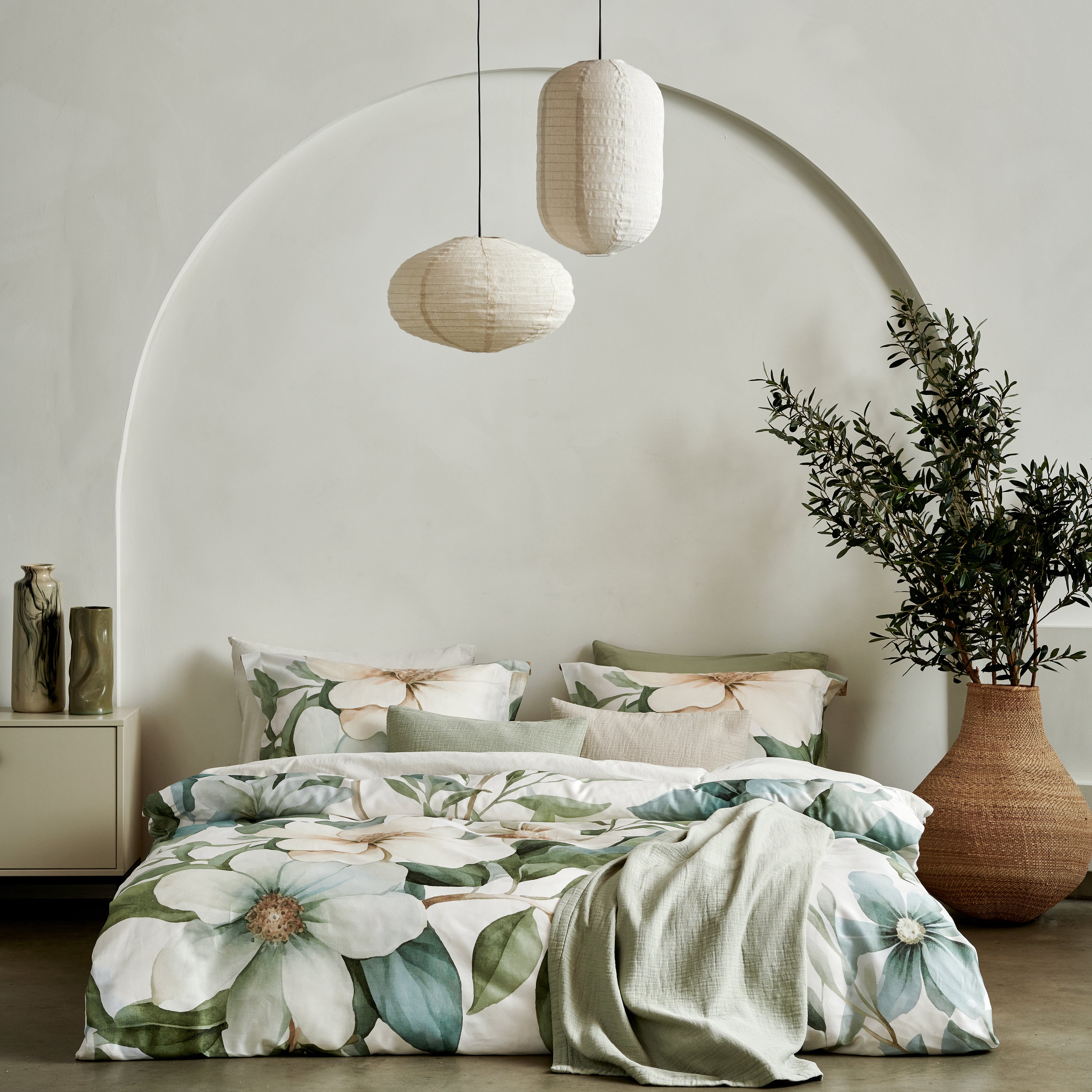 Vandyck Greenscape Dekbedovertrek 140x200/220 cm - Thyme