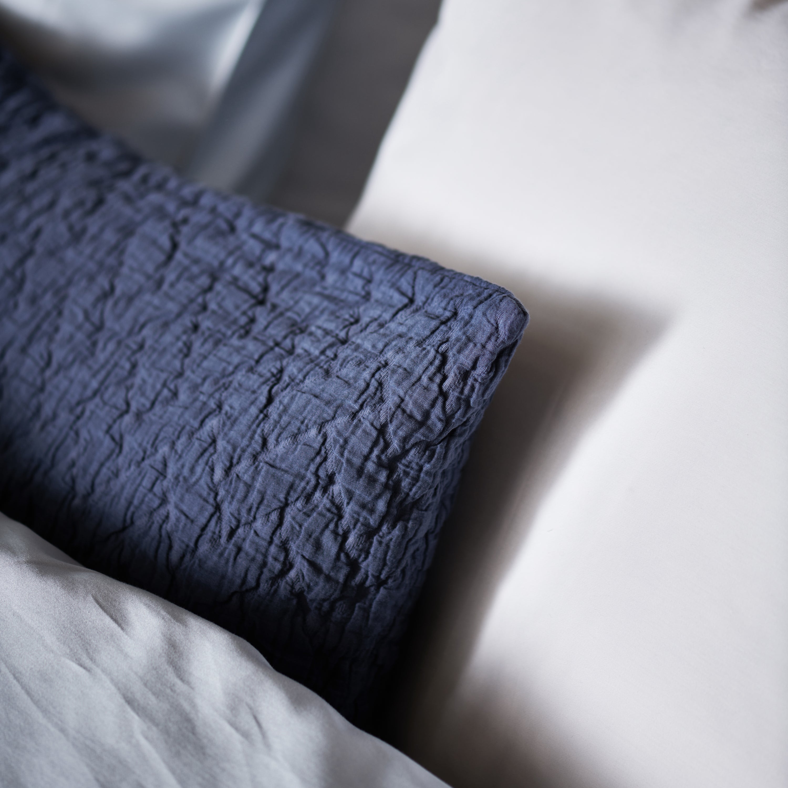 Vandyck Pure 10 Kussensloop 40 x 55 cm - Blue Ink