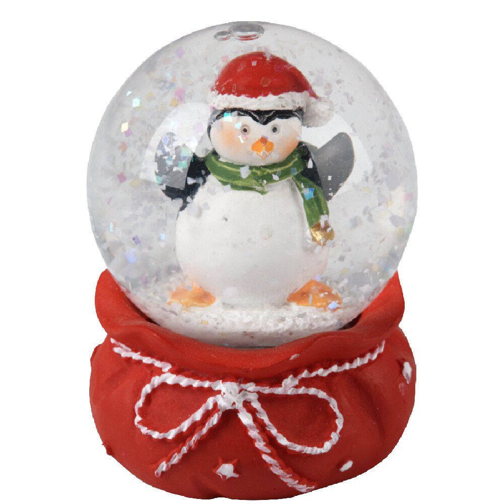 Boule à neige pingouin