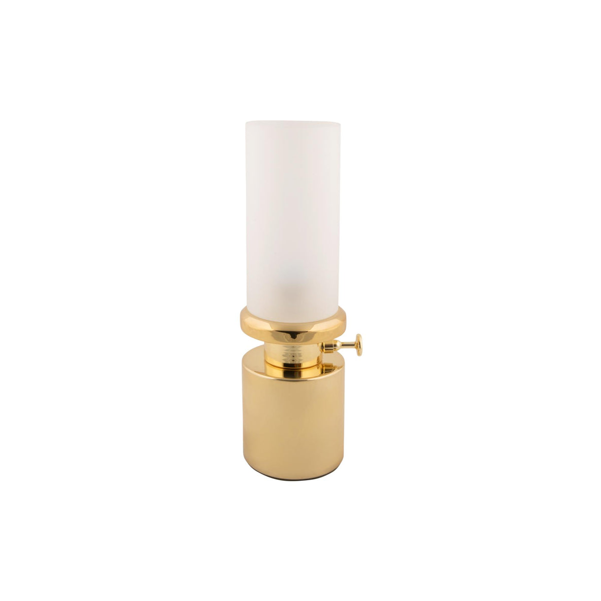 Leitmotiv tafellamp Camp LED - goud - Ø7.8cm