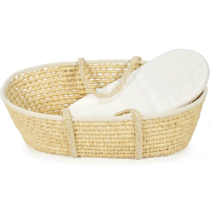 - Couffin en osier naturel