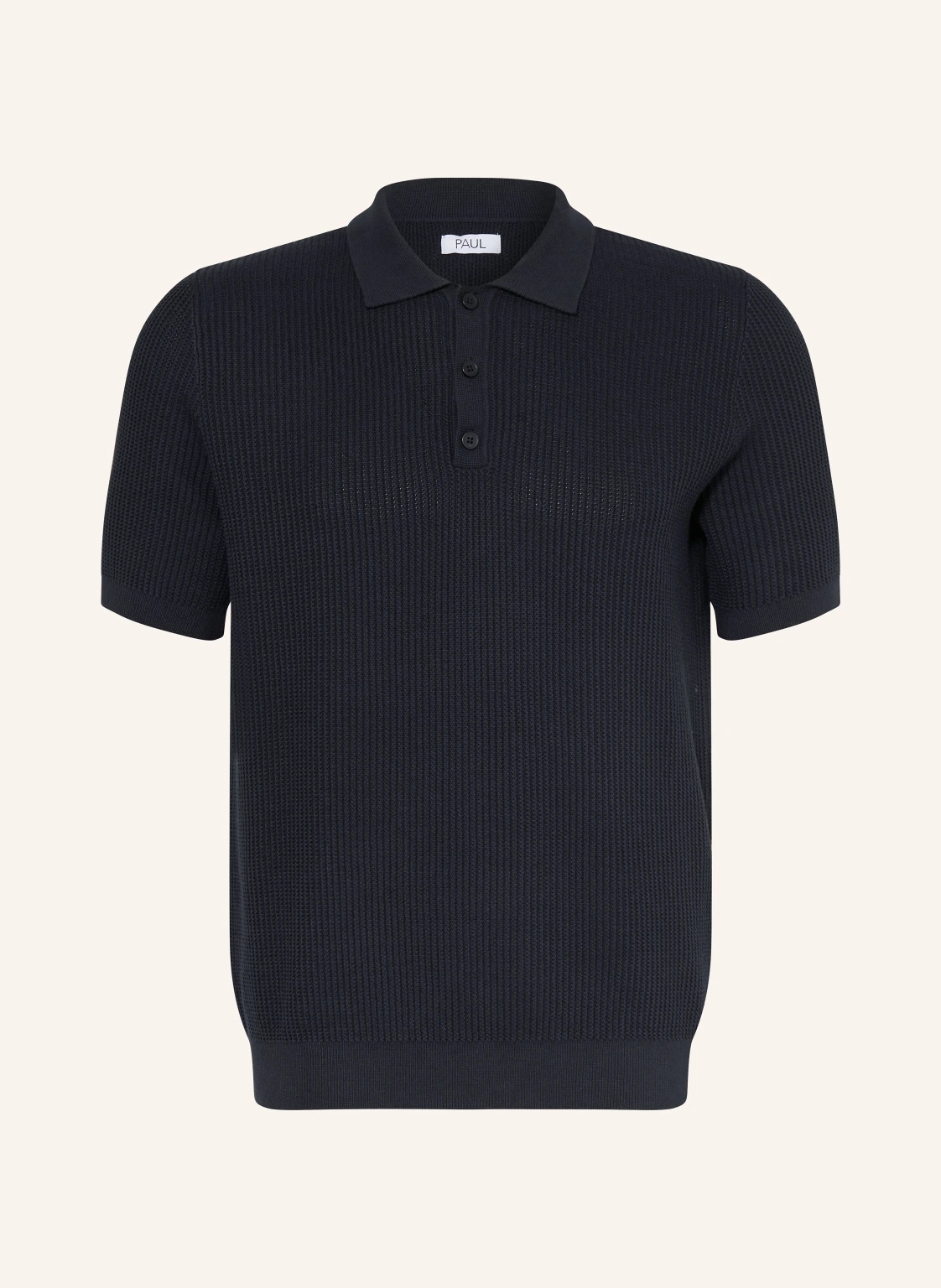 PAUL Strick-Poloshirt