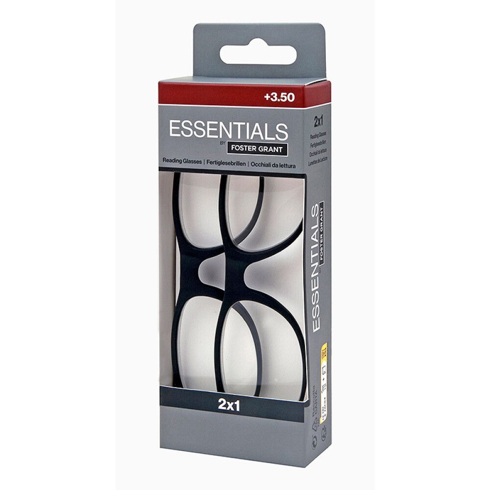 LESEBRILLER ESSENTIALS  3,5 2-PK