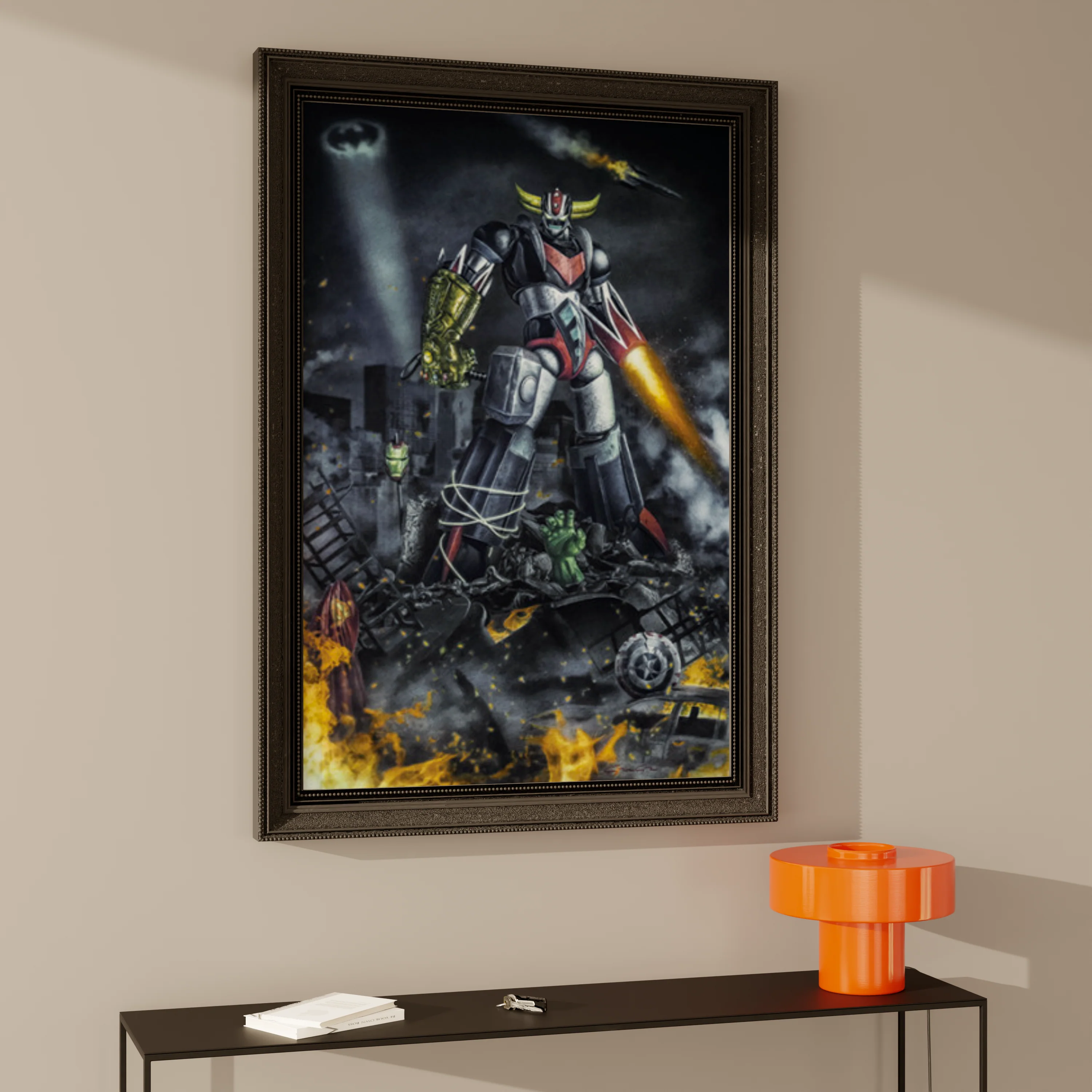 Tableau GRANGER WAR MACHINE coloris noir