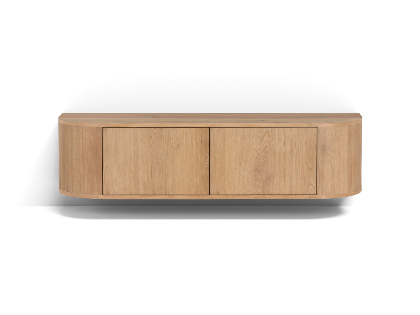 Livingfurn tv-meubel Novero Zwevend - bruin - 35x140x33