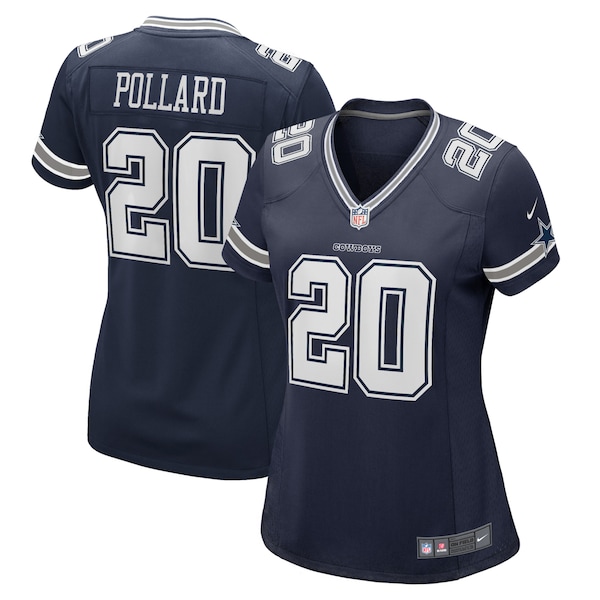 Tony Pollard Dallas Cowboys Nike Women's Game Player Jersey - Navy/White