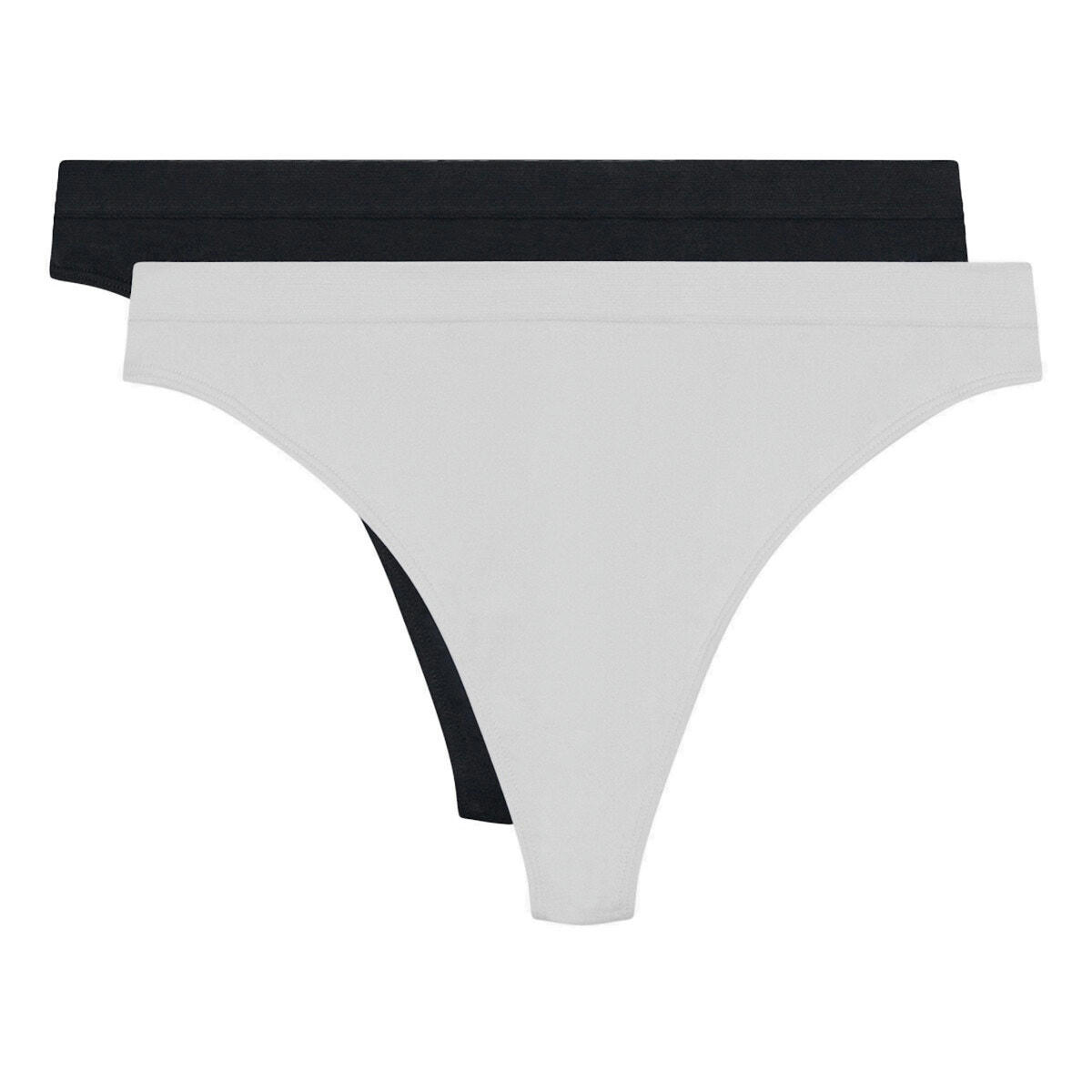 Lot de 2 strings sans couture Les Pockets