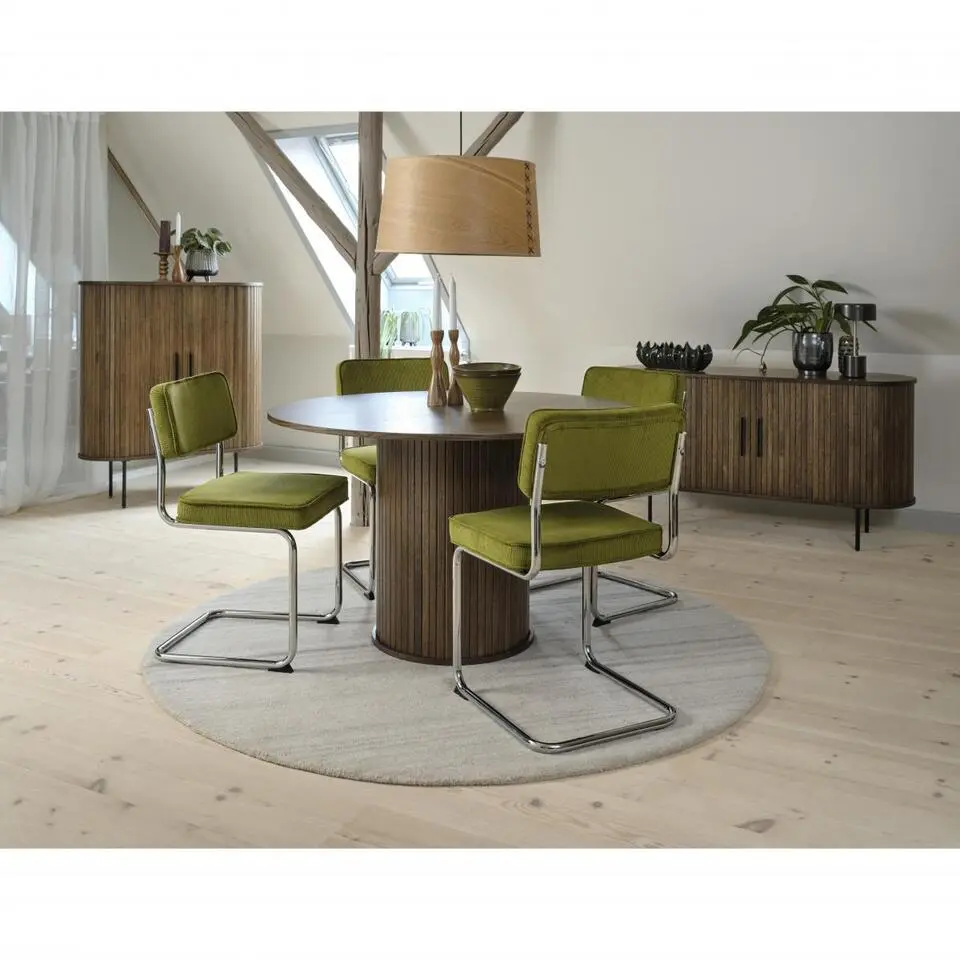 Nordic Home - Logan eetkamerstoel - groen