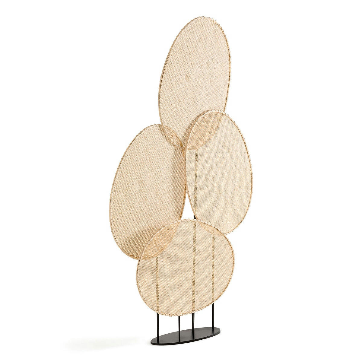 Paravent rotin tressé, Canopée design E. Gallina