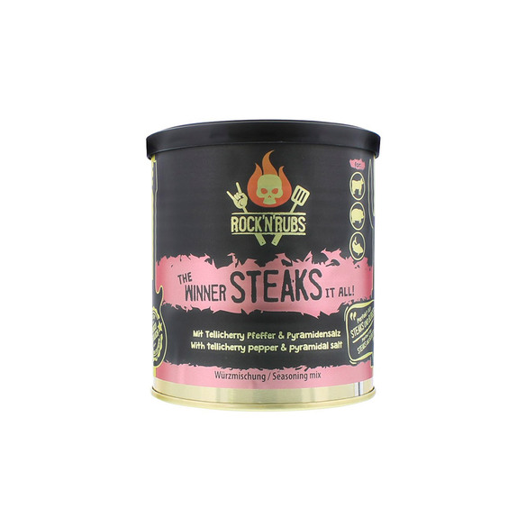 Épices Winners Steaks It All 140 g - Rock 'n' Rubs