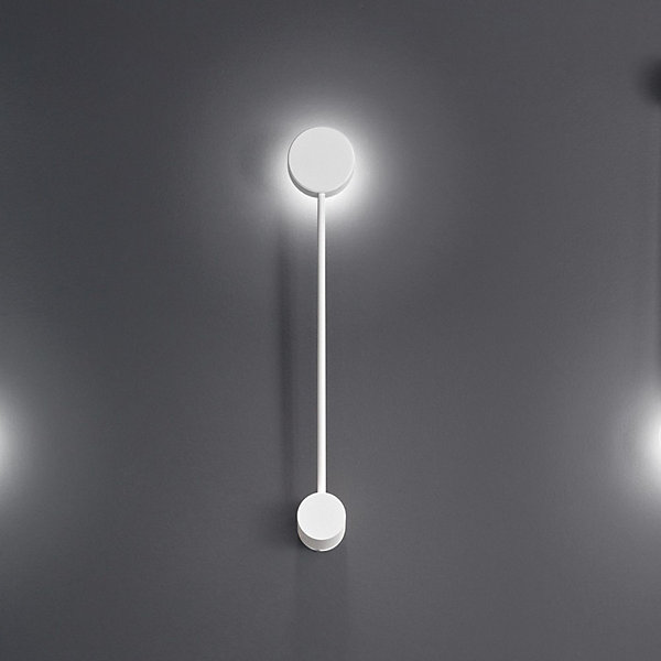 Applique murale Eclipsia blanche - 525x85x64 mm GX53 - élégante applique murale en métal
