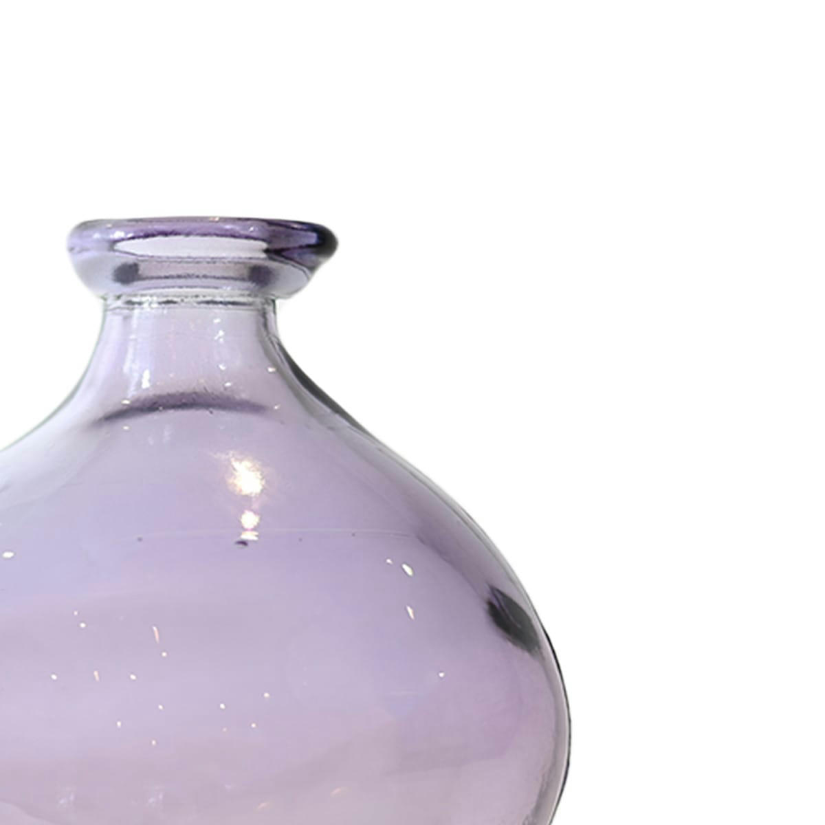 SCANDIC - Vase en verre recyclé Parme 18 cm