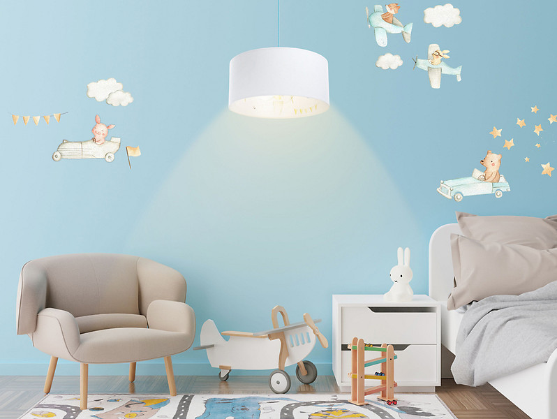 Lampa wisząca dziecięca Sweet Dreams40 cm wielokolorowa