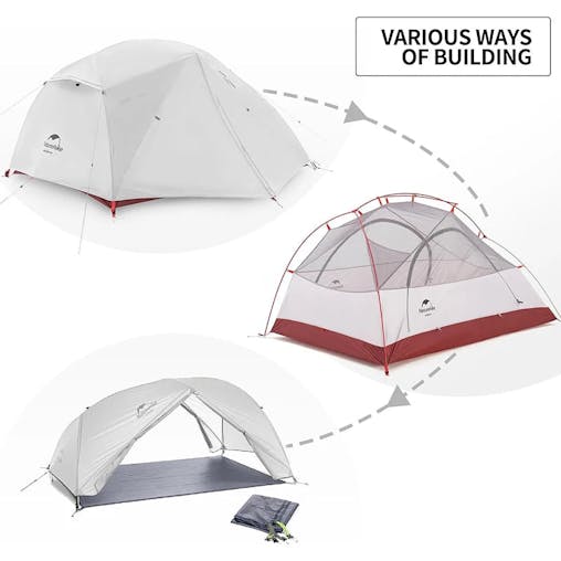 NNEOBA Star River 2-Person Ultralight Waterproof Camping Tent