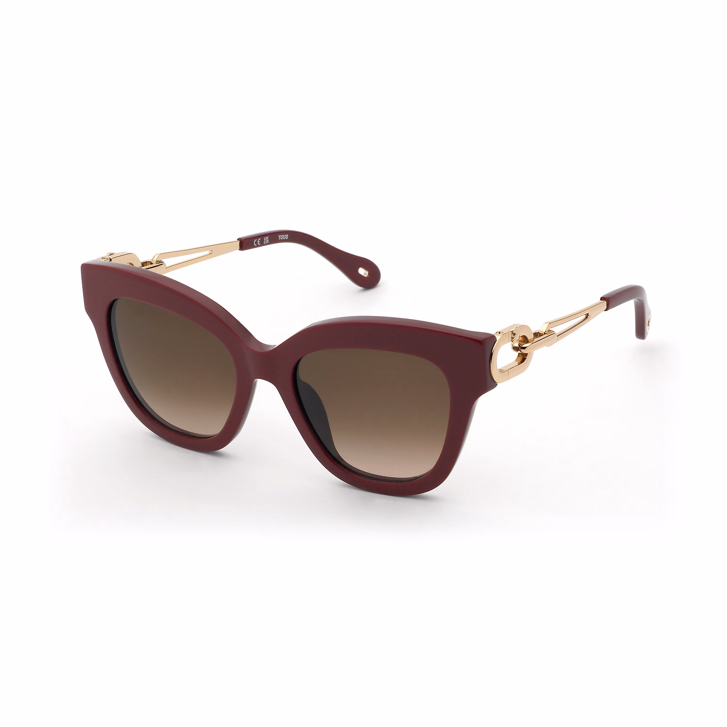 Gafas de sol en color burdeos Hold